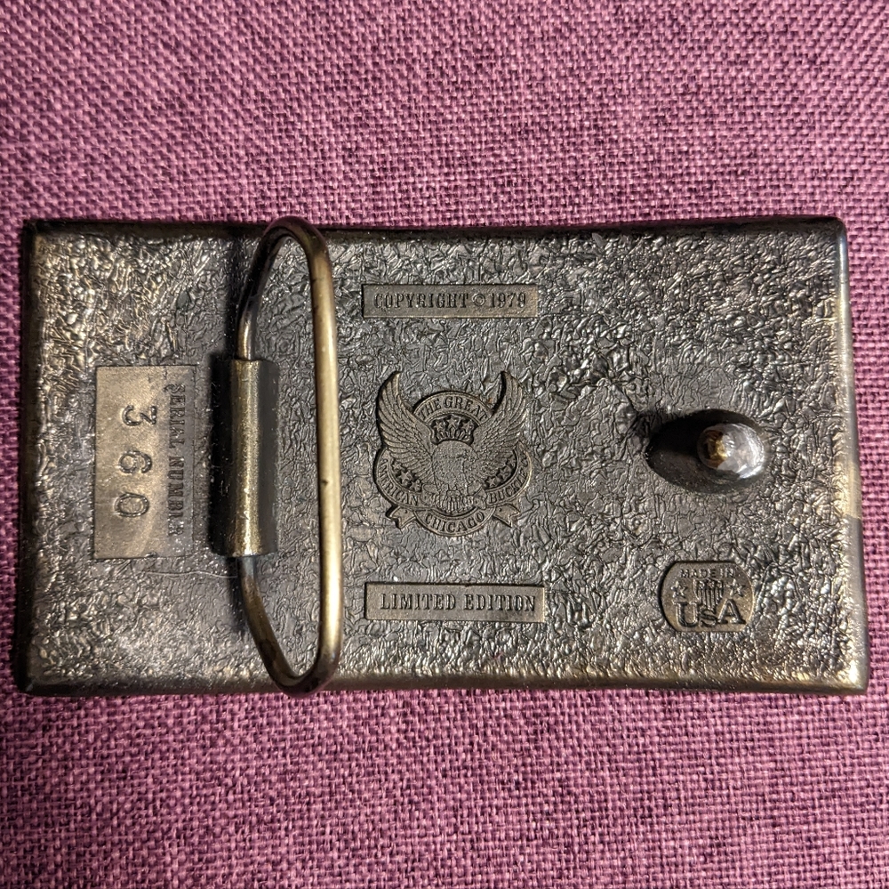 Vintage Winchester Belt Buckle - Picture 2 of 4